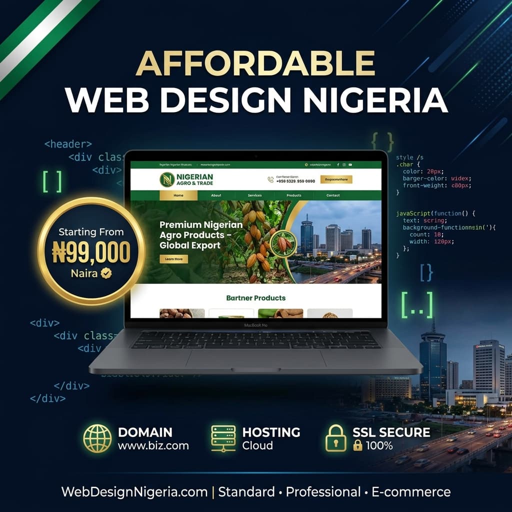 Affordable Web Design Packages in Nigeria — Complete Guide 2026