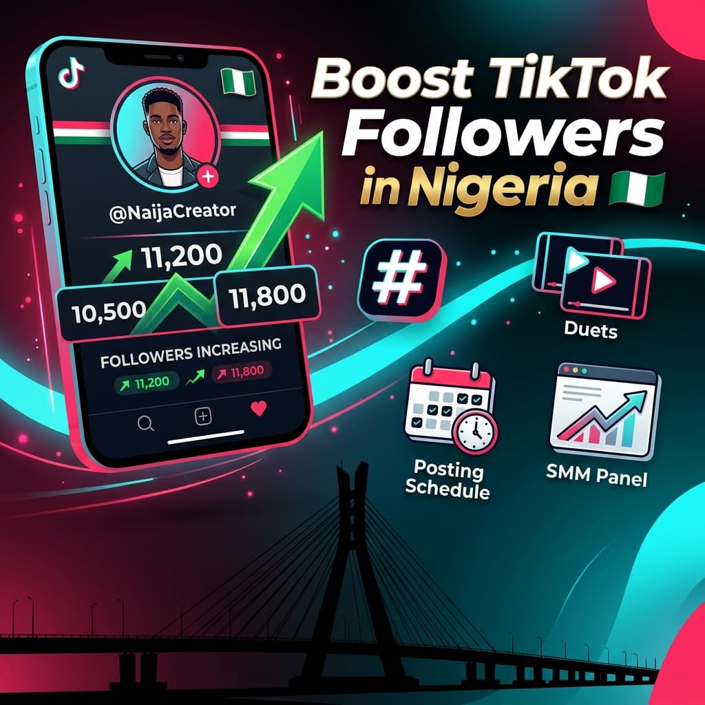 How to Boost TikTok Followers in Nigeria — Grow Your Account Fast