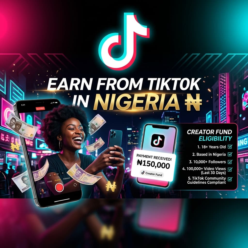 TikTok Creator Fund Nigeria — Requirements & Earnings 2026